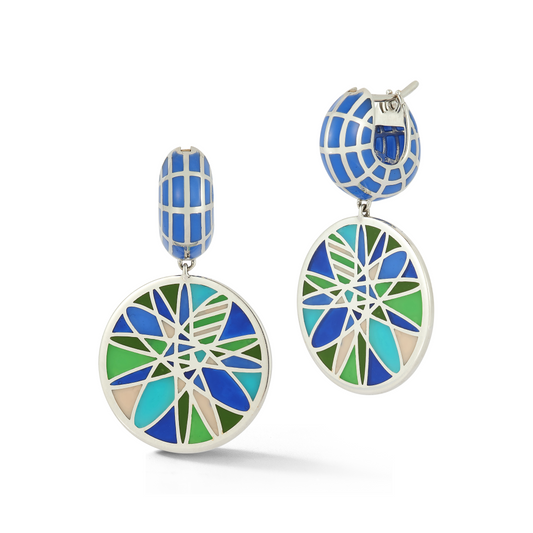 ANNA EARRING 18k WHITE GOLD