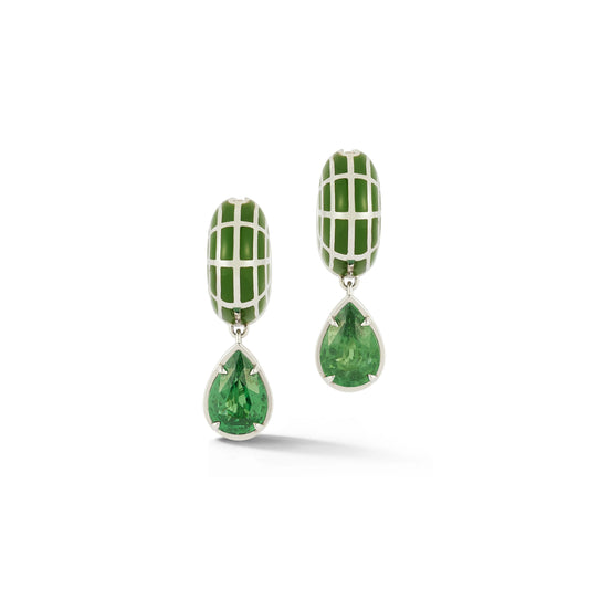 PEGGY EARRING 18k White Gold
