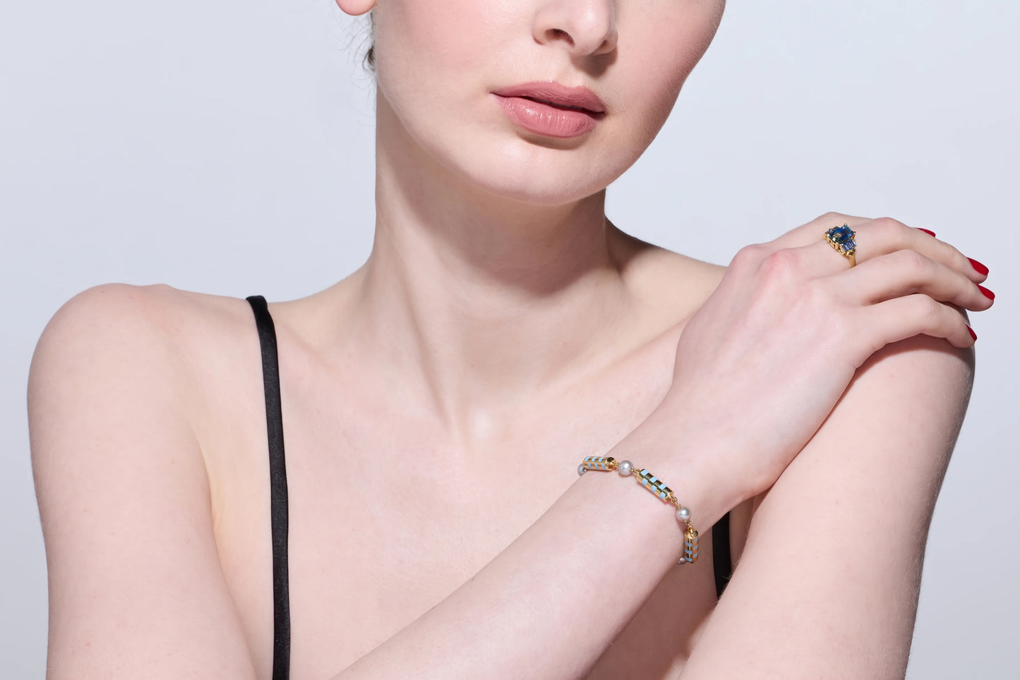 MARSHA LARGE LINK BRACELET 18k GOLD