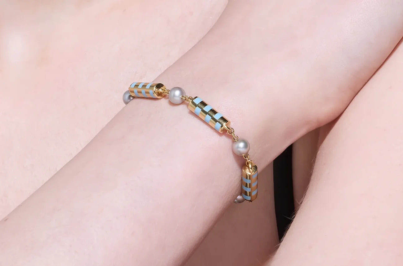 MARSHA LARGE LINK BRACELET 18k GOLD