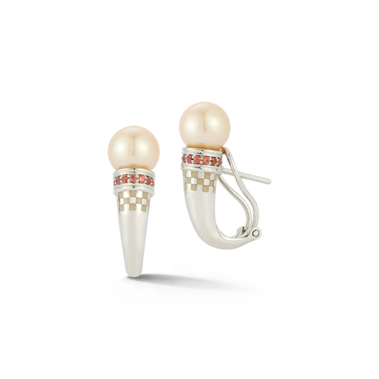 WHIT EARRING 18k WHITE GOLD