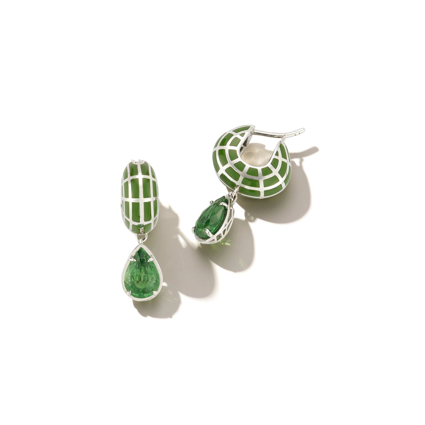 PEGGY EARRING 18k White Gold