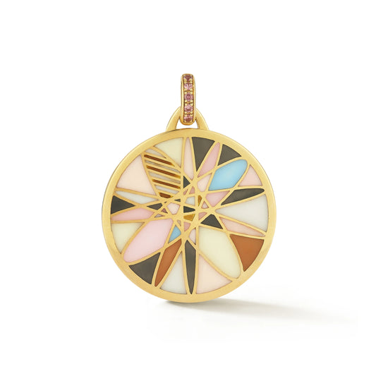 MANDALA PENDANT 18k GOLD