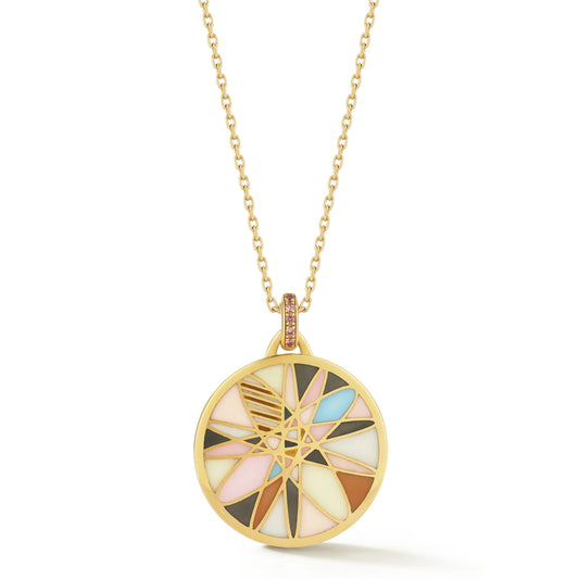 MANDALA PENDANT 18k GOLD