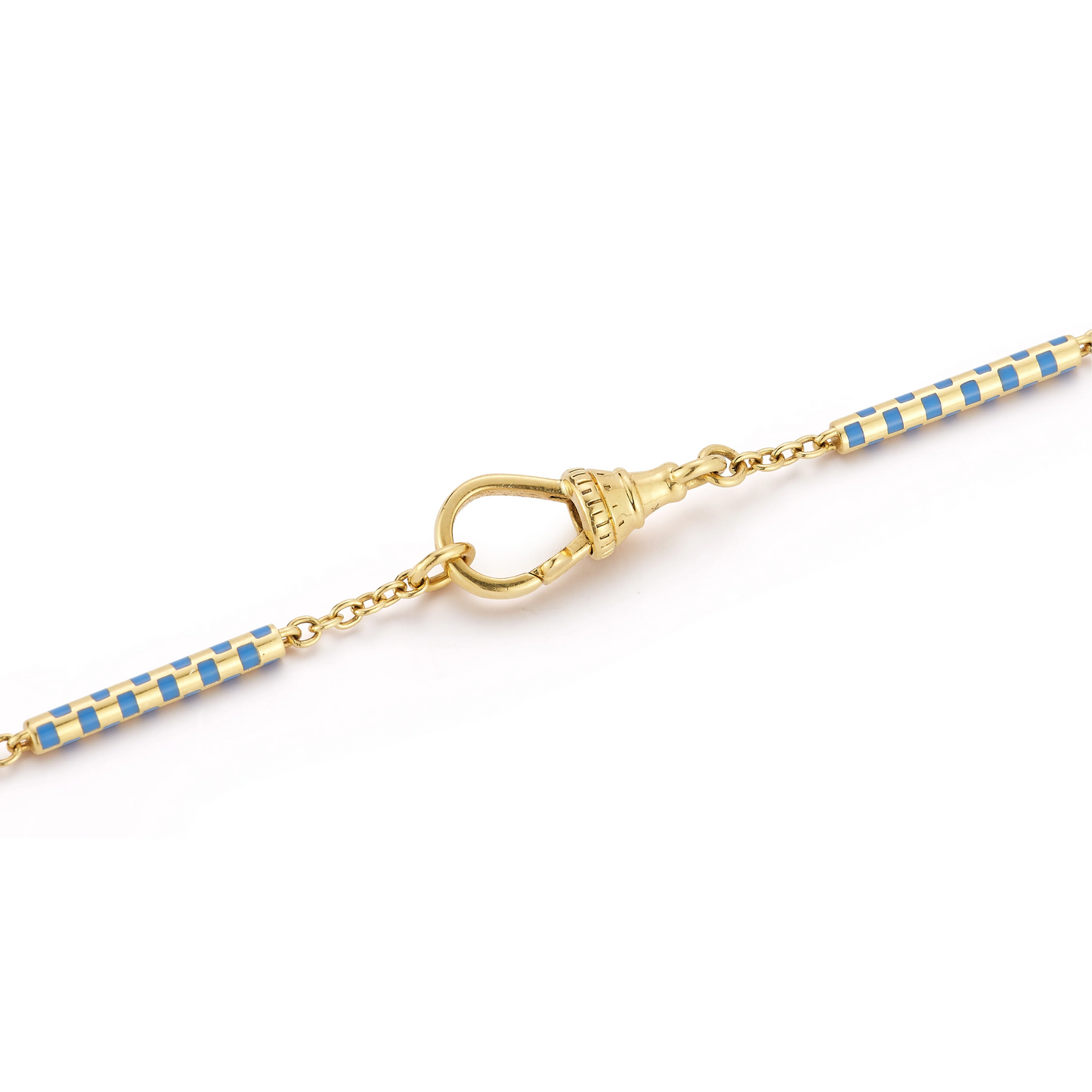 Marsha Chain, Gold, Yves Blue – 16 Inches
