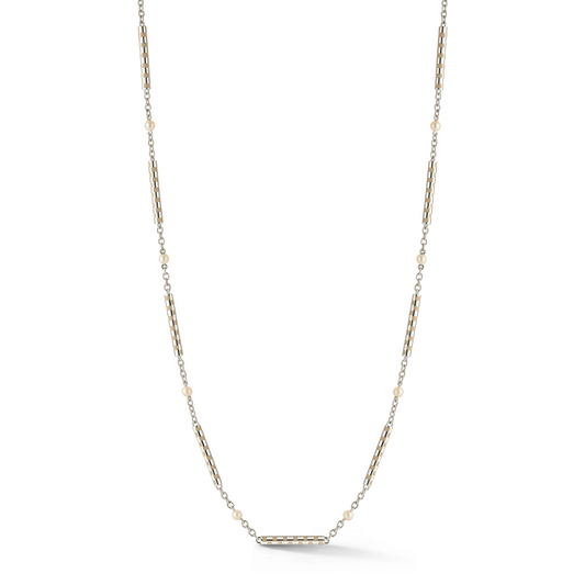 MARSHA LINK CHAIN 18k WHITE GOLD