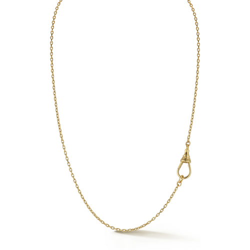 Marsha Chain, Gold, Yves Blue – 16 Inches
